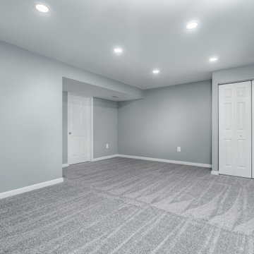 Frederick Basement Transformation: Unfinished to Unbelievable