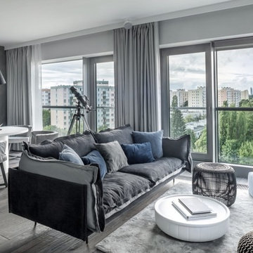 MODERN LOFT IN WARSAW (POLAND) by MAJA KRAJEWSKA owner of SQUARE SPACE