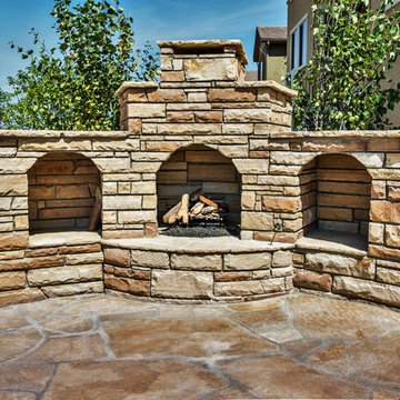 Outdoor Fireplace