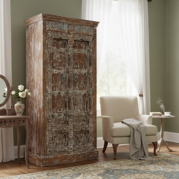 The Antique Carved Armoire Is the Statement Piece Your Room Doesn't Know It Need