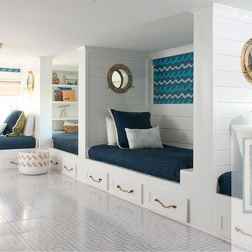 Concentric Hardwood Tile