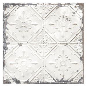 Tin Ceiling Tile Peel And Stick Wallpaper Modern