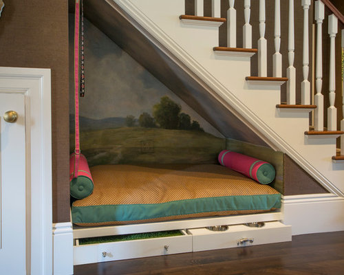 Built In Dog Bed Ideas, Pictures, Remodel and Decor - SaveEmail