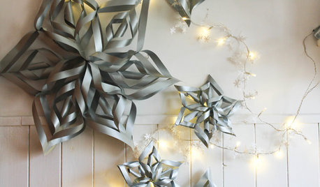 DIY Silver Stars for a Glittering New Year’s Eve
