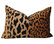 Velvet Leopard Pillow Cover, 19"x23"