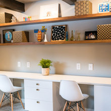 My boho office