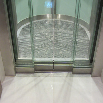 Pavimento ascensore in marmo