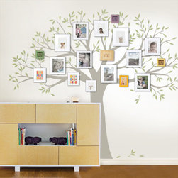 Family Tree Wall Decal - 2 color - Wall Decals