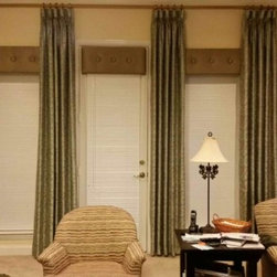 Custom Designed Draperies - Window Treatments