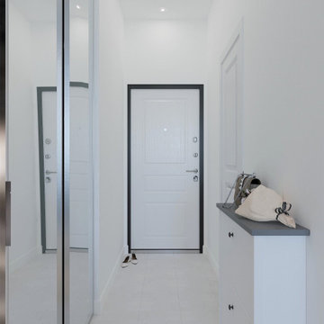 Small Studio Apartment in Scandinavian Style