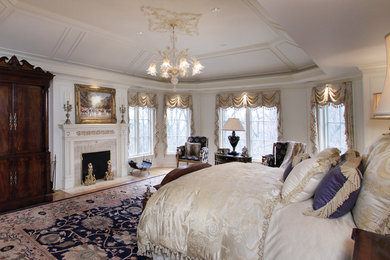 Example of a bedroom design in Other