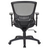 Mesh Screen Seat and Back Manager's Chair, Nylon Base
