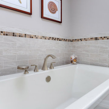 Master Bathroom with free-standing tub - Moorestown