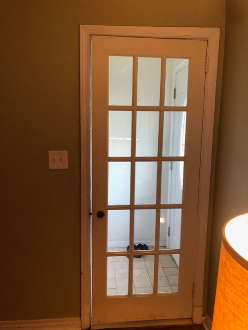 Replacing old 9-lite french door with new french door need style ideas