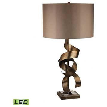 -Modern/Contemporary Style w/ Luxe/Glam inspirations-Metal 9.5W 1 LED Table