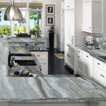 Fantasy Brown Marble Kitchen