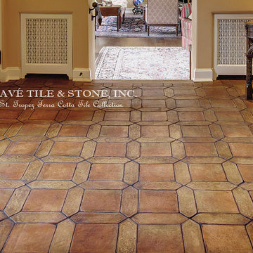 St. Tropez French Terra Cotta Tile Floor Collection