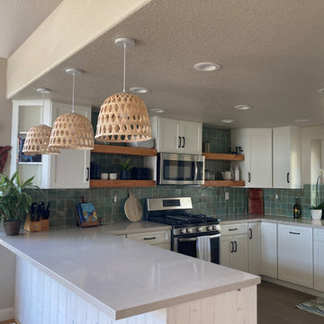 Escondido Bohemian Kitchen Remodel