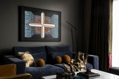 Inspiration for an industrial home design remodel in Chicago