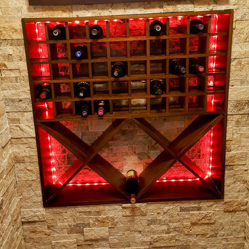 Garage Converted To Cigar Lounge