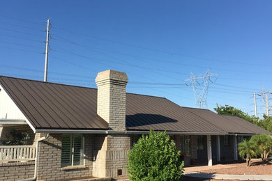 Example of a minimalist home design design in Phoenix