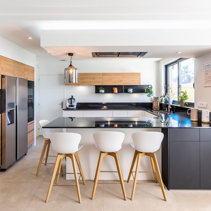 75 photos et idées déco de cuisines en bois clair - Août 2026