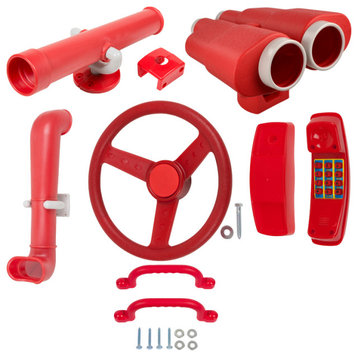 Swing Set Deluxe Accessories Kit, Red