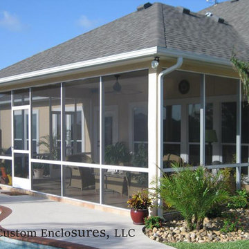 Aesthetically designed screen room