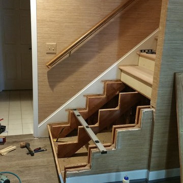 Gray stairs and railings Johns Creek, GA