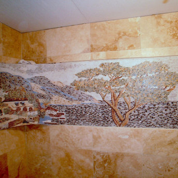 Nautical Scene Mosaic Mural | Mozaico