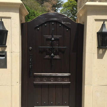 Tuscan Style Custom Gates by Garden Passages