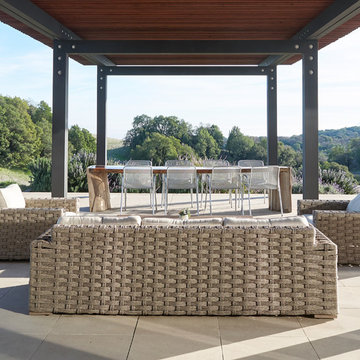 My Houzz: Window-Wrapped Views From a Sonoma Vineyard Home