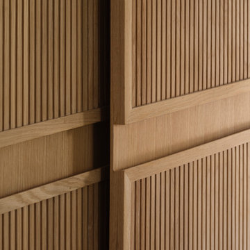 Rathnelly House - Custom Fluted Cabinetry