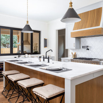 Kitchen at 409 Bertonley by Pike Properties - Charlotte Custom Home Builder