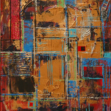Creating art work, complementing architectural spaces