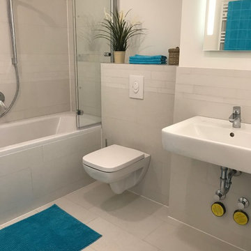 Badezimmer Blau