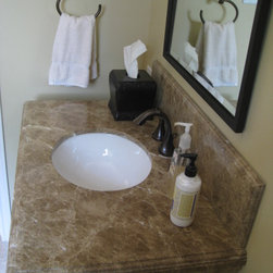 St. Lawrence Guest Baths - Vanity Tops And Side Splashes