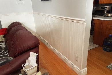 Trendy living room photo in Toronto