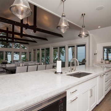 Split-Level Lakeside Remodel for Relaxation and Rental