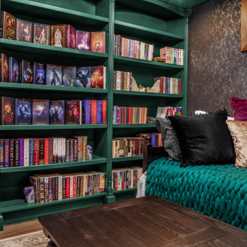 Fairy Tale Custom Home Library