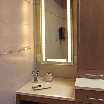 Sleek and Contemporary Bathroom Remodel