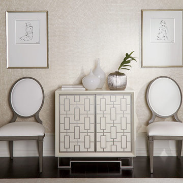 Modern Geometry Entryway