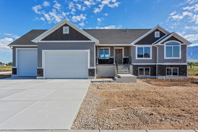 Example of an arts and crafts exterior home design in Other