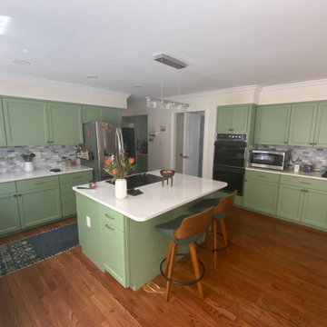 From Traditional White to Stunning Sage Green