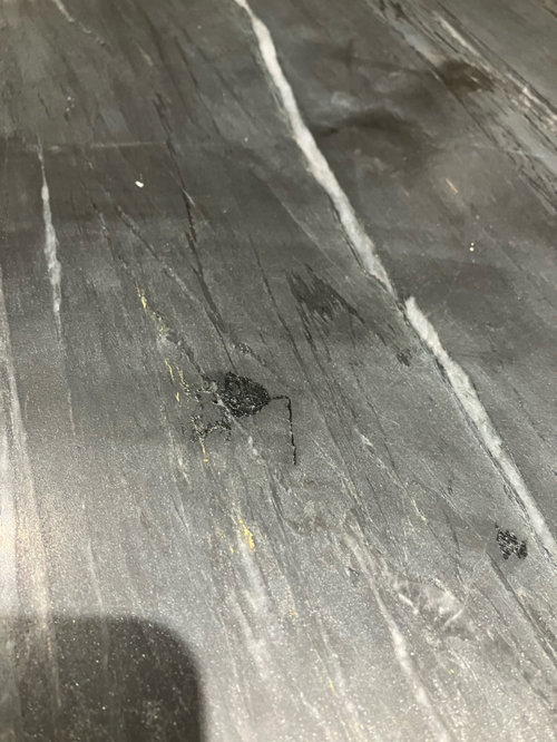soapstone install issues/ seam, epoxy mess