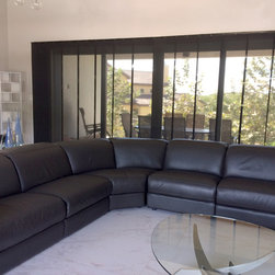 San Antonio modern decor home - Window Treatments