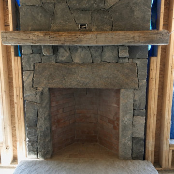 Rumford Fireplace & Full Masonry Chimney Construction