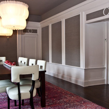 Modern Yet Comfortable Living and Dining Room