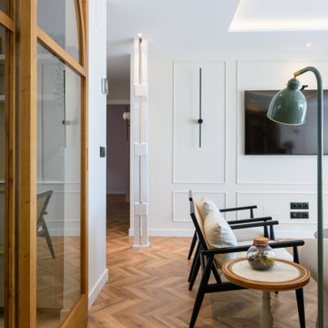 Un piso elegante, de tildes modernas