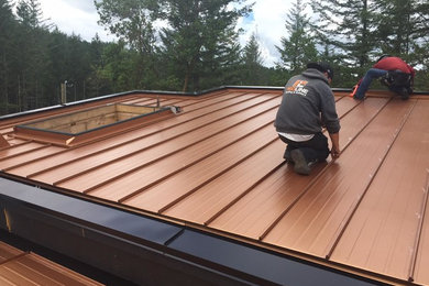 Copper Penny Roof